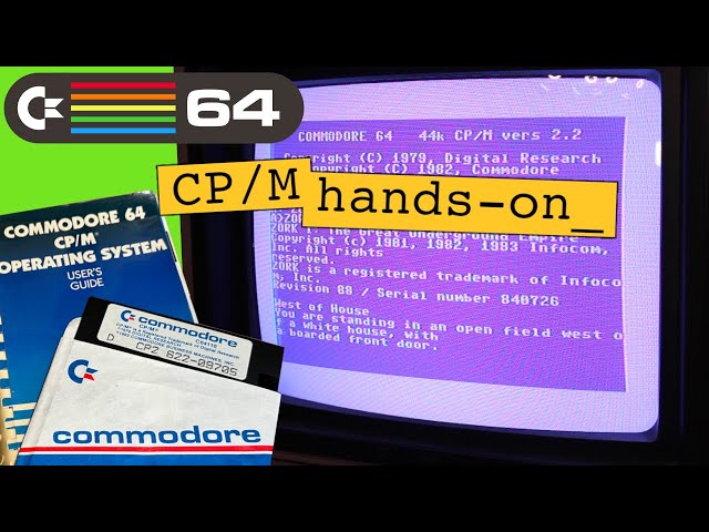 Commodore C64 & CP/M: hands-on! (Part 2/2) #cp7mber