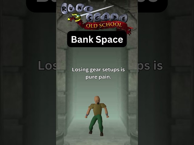 Bankspace    OSRS TIPS AND TRICKS #osrstips