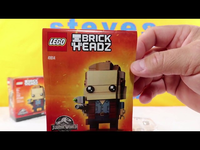 Lego Brick Headz Owen From Jurassic World