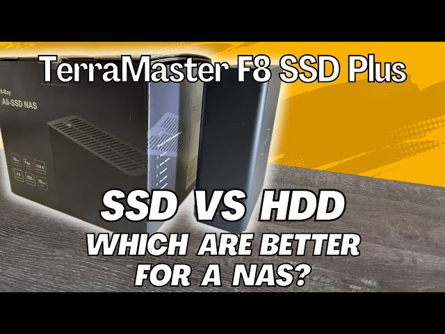 All NVMe NAS - TerraMaster F8 SSD Plus - Better than a HDD NAS? (Review)