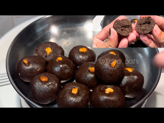 2 ingredients healthy ragi ladoo for kids, toddler & elders | no sugar | ragi jaggery laddu