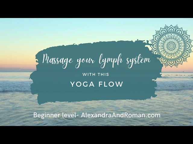 Massage your lymph system with this yoga flow 🫀