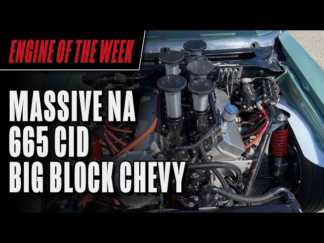 Fat Chance Racing's 665 cid Naturally Aspirated Big Block Chevy Engine