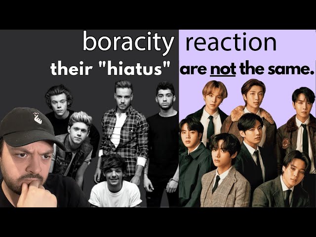 Reacting to @boracitymagazine: why the boyband "hiatus" doesn't apply to bts