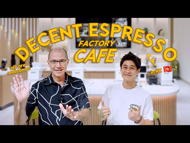 Visit our Decent Espresso café!