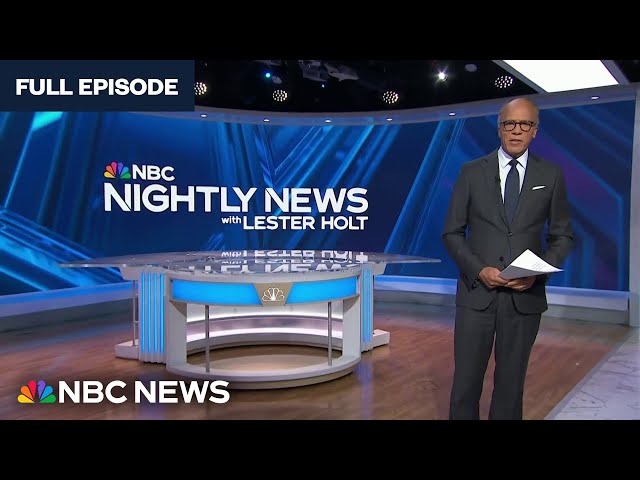 Nightly News Full Broadcast - Nov. 7