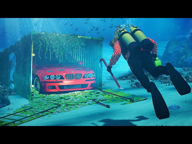 Stealing Underwater Mystery Crates In GTA 5 RP