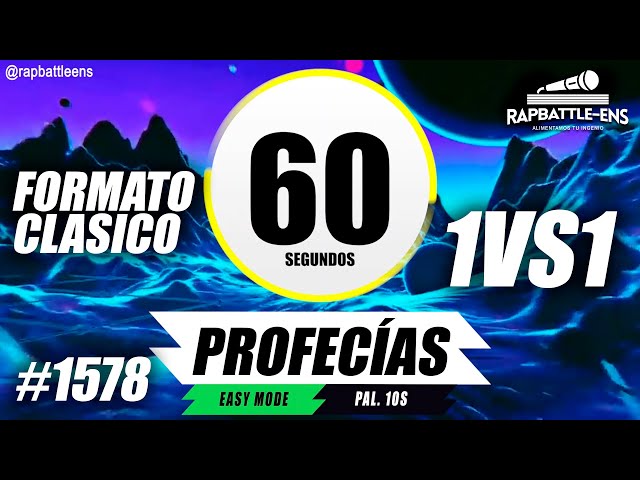 🎤 Formato FMS 1VS1 🔥 Base de Rap Para Improvisar Con Palabras | ENTRENAMIENTO FMS #1578