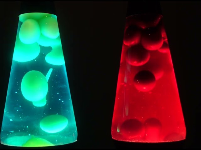 Relaxing soothing Lava Lamps ASMR. Fall asleep, cozy spa music