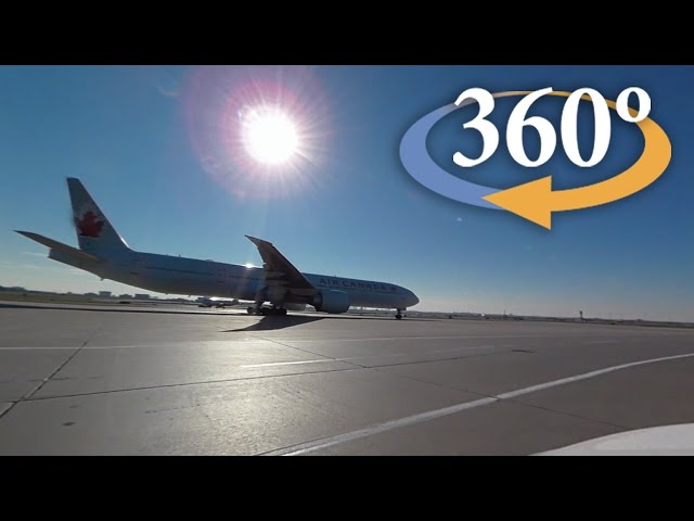 Soar to new heights at Toronto Pearson Airport (360 Video)