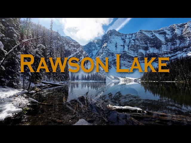 Snow Bear at Rawson Lake