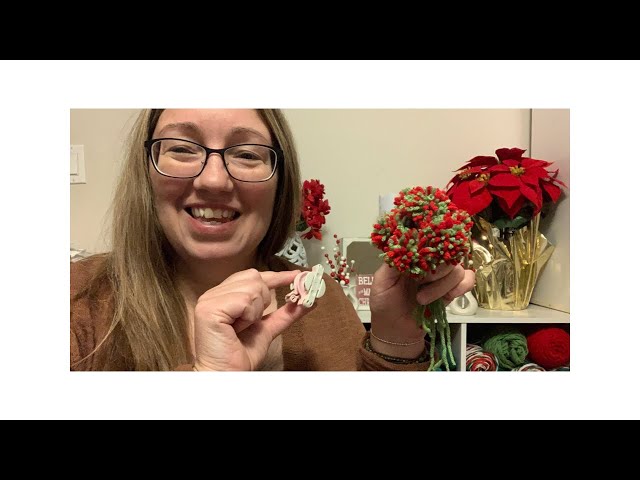 Vlogmas 2020 Day 9 • Knitting Podcast •The Pompom Making Has Begun!