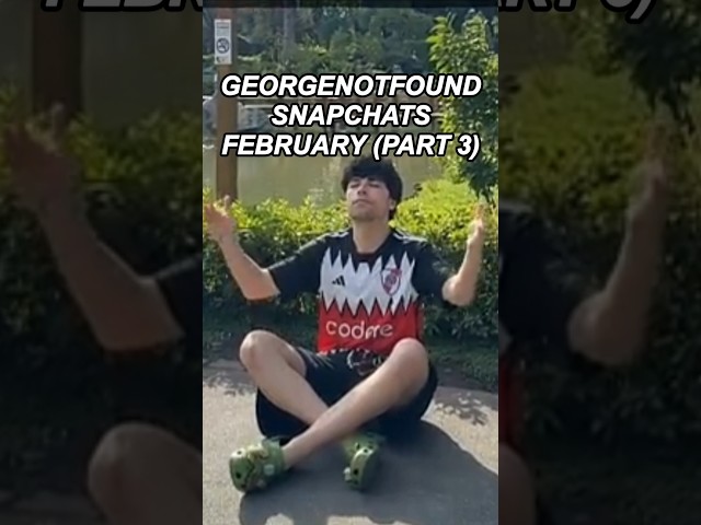 GeorgeNotFound Snapchats w/ Sapnap, February 2025 (Part 3/3)!! #georgenotfound #sapnap #dreamteam