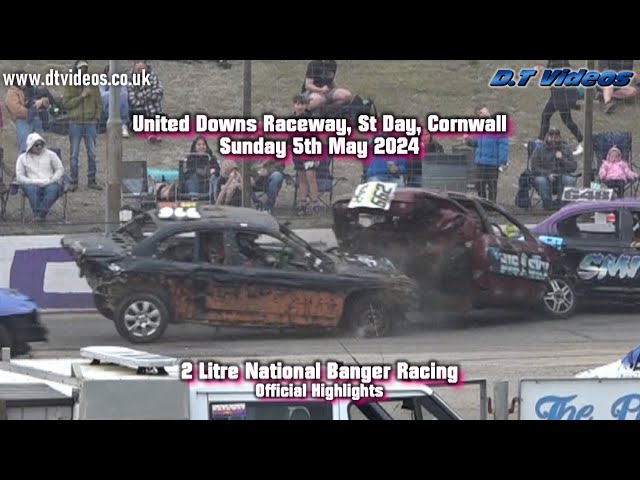 Autospeed 2-Litre National Bangers | St Day | 5 May 2024 | Highlights