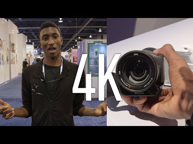 4K Cameras at CES 2014!