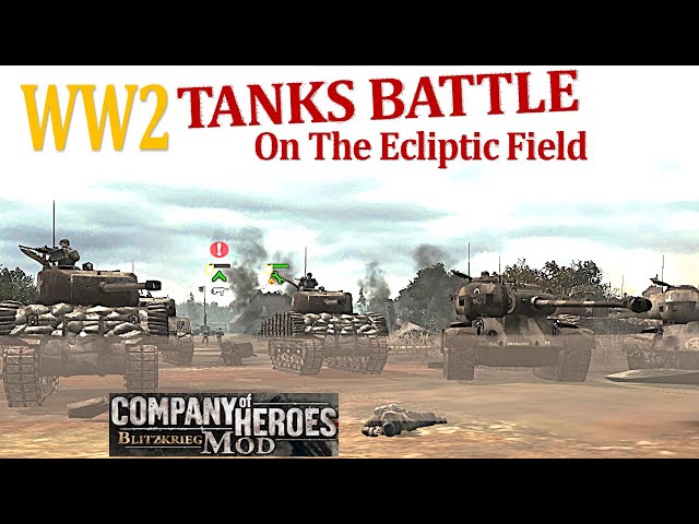 Tank game | Company of Heroes | Ecliptic Field war. Blitzkrieg #tankgames #companyofheroes #tankwar