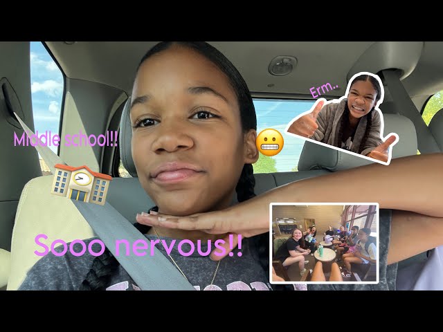 First day of MIDDLE SCHOOL!!! |grwm,vlog |#school