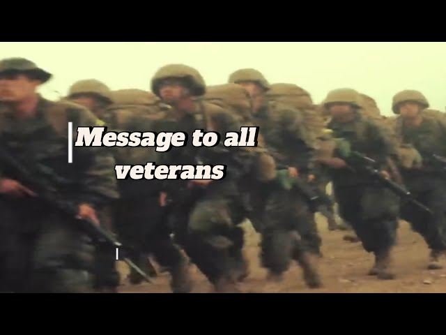 MESSAGE TO ALL VETERANS #us #army #unitedstatesnavy #militarytraining #uk #usmilitaryacademy