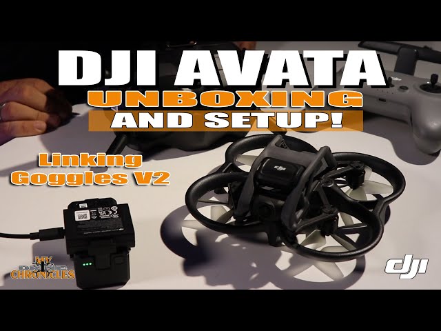 DJI Avata Unboxing and Setup