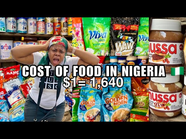 LAGOS IDUMOTA MARKET:The Worth Of N380,000 ($240) Food Items Right Now #groceryshoppinginnigeria