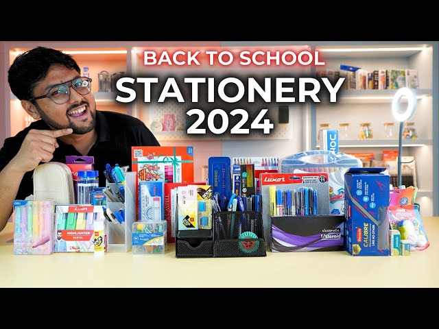 Back To School Stationery 2024 ✨ Best Budget School Supplies in India | Student Yard 🔥