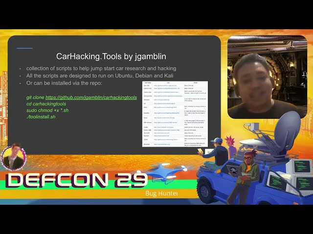 DEF CON 29 Car Hacking Village - Jay Turla - Bug Hunter's Guide to Bashing for  Car Hacking Bug Bash