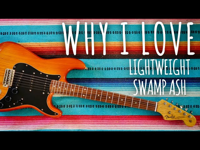 WHY I LOVE One piece Swamp Ash Stratocaster’s - Loaded with Indigo pickups.