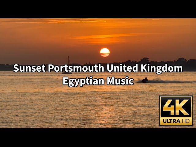 Sunset Portsmouth UK | Egyptian Music | Copyright Free Background Music