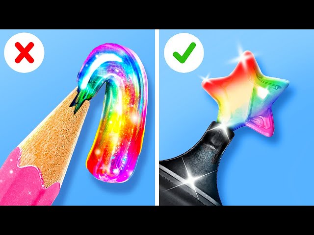 NEW DRAWING HACKS & PRO TIPS ✨🎨 Cute Ideas For Artists By 123 Go Live!