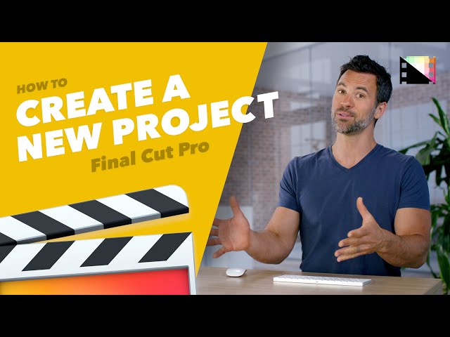 How to Create a New Project in Final Cut Pro X