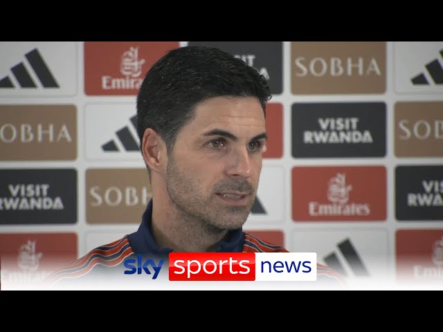 Arsenal: Mikel Arteta "disappointed" not to sign forward in January