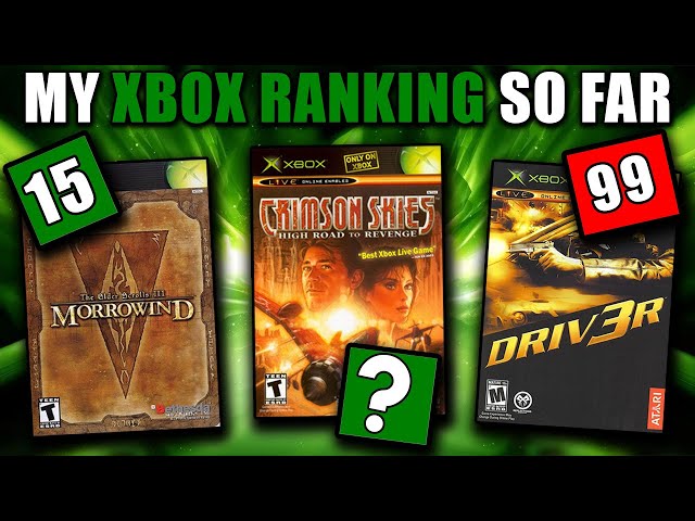 Breaking Down My Original Xbox Ranking List