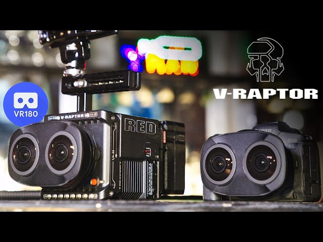 8K 120fps VR180: RED V-RAPTOR w/ Canon Dual Fisheye vs EOS R5 / R5C for Meta Quest 2