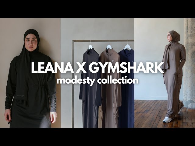 The Leana X Gymshark Modesty Collection | Full Try On & Walk Through