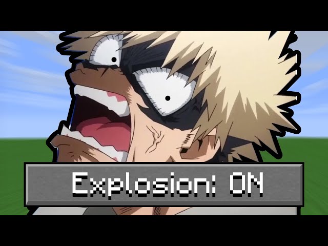 I Coded Bakugo into Minecraft