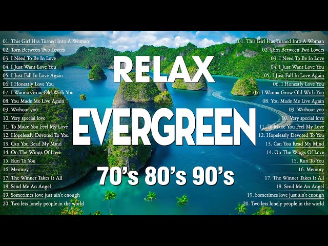 80's 90's Ultimate Evergreen Love Songs 🧩🌷 Melodies of the Cruisin Love Songs Romantic