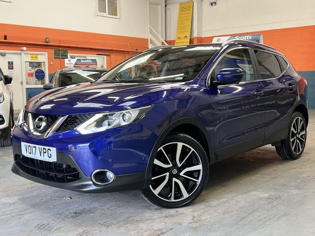 NISSAN QASHQAI 1.5 dCi Tekna SUV 5 Door Diesel Manual Blue 2WD Euro 6 Low Tax