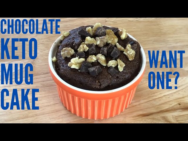 Keto Mug Cake Recipe - Keto Chocolate Mug Cake | Keto Recipes