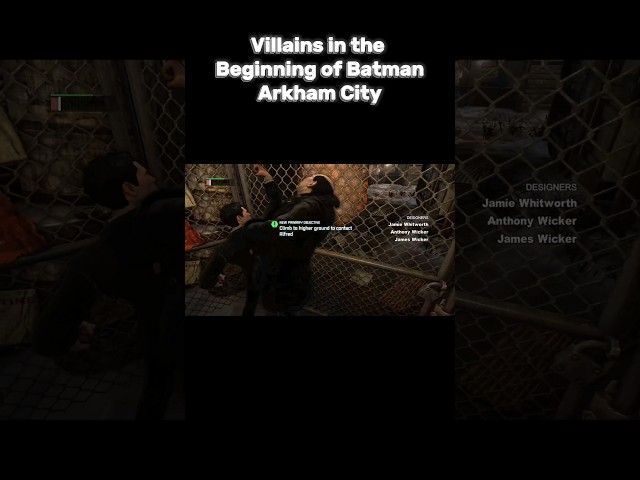 Did you know about this in Arkham City? (minus azrael) #batman #batmanarkhamcity #batmanarkhamknight