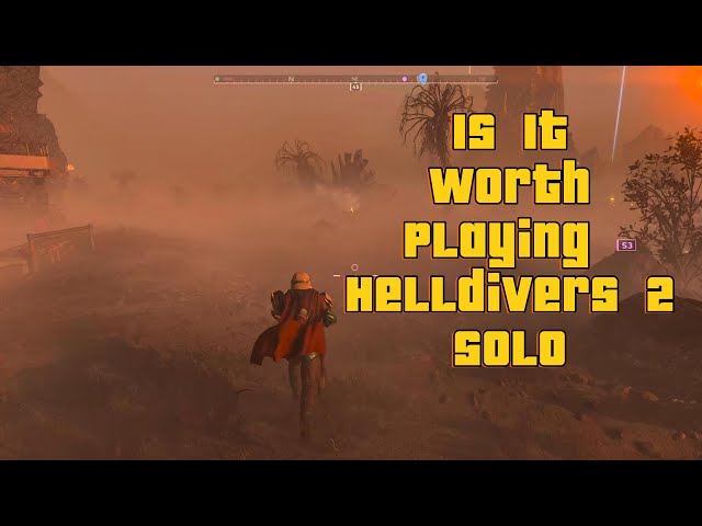 Is Helldivers 2 worth playing solo?