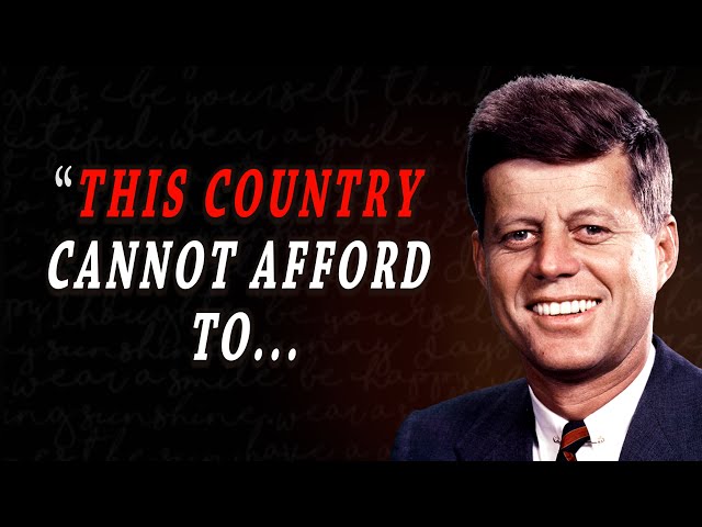 John F Kennedy Quotes - Important Quotes for Life/JFK Quotes