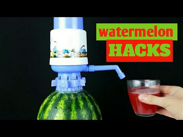 17 watermelon lifehacks.