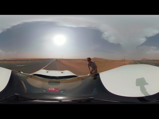 Driving Maserati GTS in Dubai desert (360)