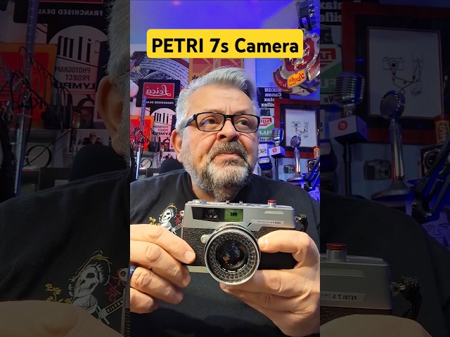 PETRI 7s Rangefinder camera 35mm Film #film #japan #Rangefinder #photography #35mm #history #camera