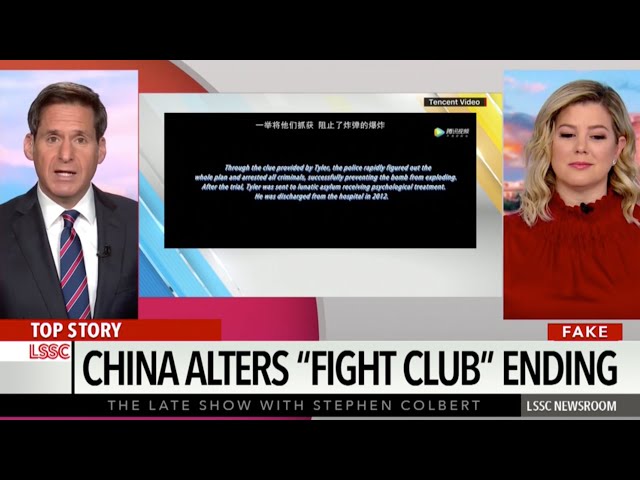 "Fight Club" Isn't The Only Movie China Altered