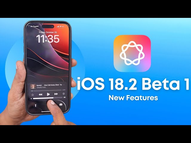 iOS 18.2 Features 🔥 Genmoji, Volume Controls, Apple Intelligence & Release News