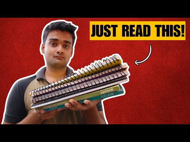 Limited Resources That Helped Me To Score 670+ In NEET ( Don't Overload Yourself ) !