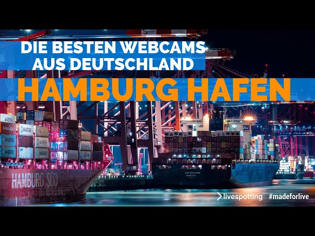 Cam im Hamburger Hafen am Altona Cruise Center am Holzhafen