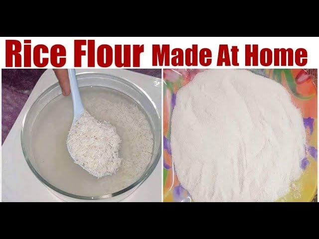 How to make Rice Flour at Home | Chawal Ka Aata |Homemade Rice Flour