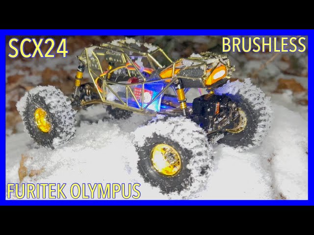 SNOWY WOODS RC CRAWLING WITH FURITEK OLYMPUS MINI KOMODO STELLAR TRANSMISSION BDX BRASS PORTAL AXLES